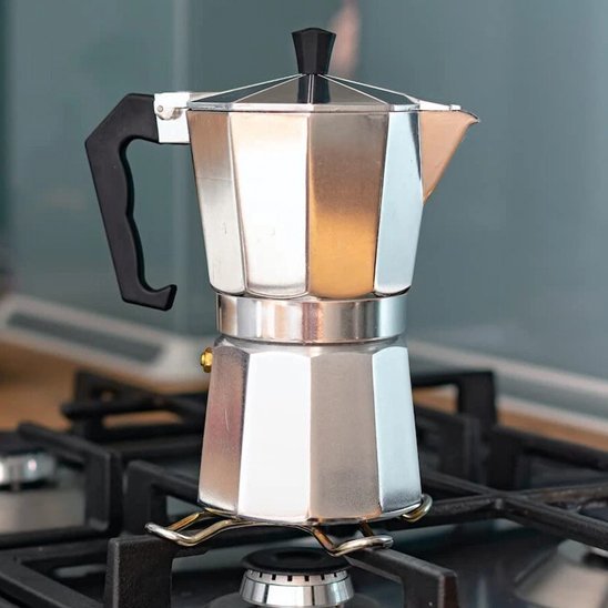 Cafetière italienne | Eleganza Inox - morad bya lmcuisiner momobya2171