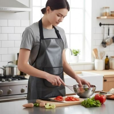 femme-portant-tablier-transparent-foncer-prepare-salade
