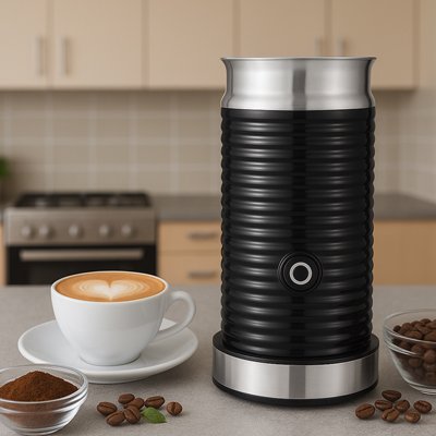 mousseur-a-lait-electrique-crema-avec-des-graines-de-cafe-sur-comptoir
