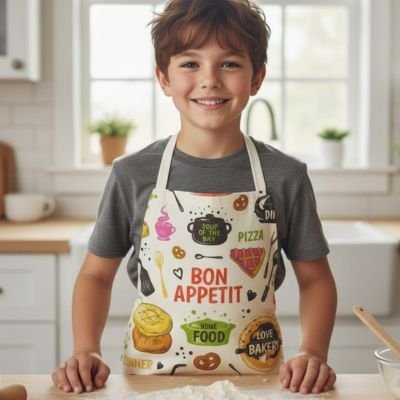 petit-garcon-portant-tablier-avec-motifs-bon-appetit-dans-cuisine