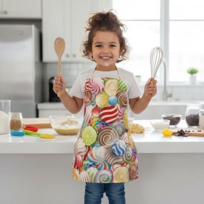 petite-fille-portant-tablier-avec-motifs-sucon