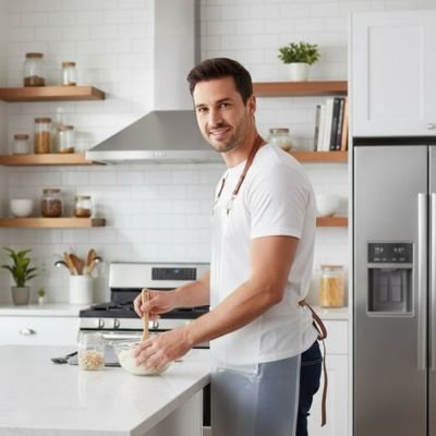 Tablier de cuisine élégant et durable | Chef Protect - morad bya lmcuisiner momobya2171